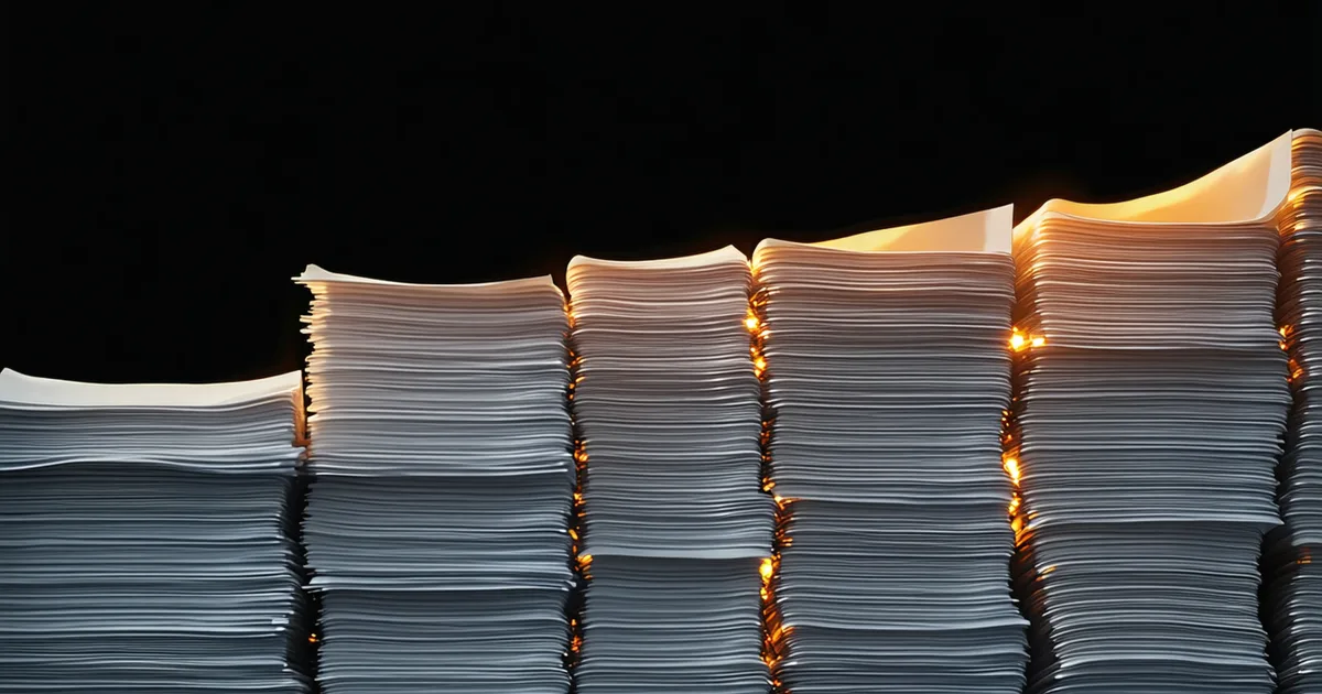 Contract redline documents in an overflowing shared inbox illustrating SLA breakdown