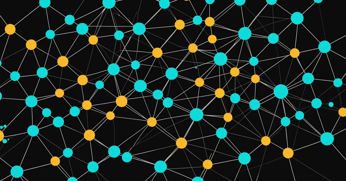 Abstract visualization of supplier network consolidation trade-offs